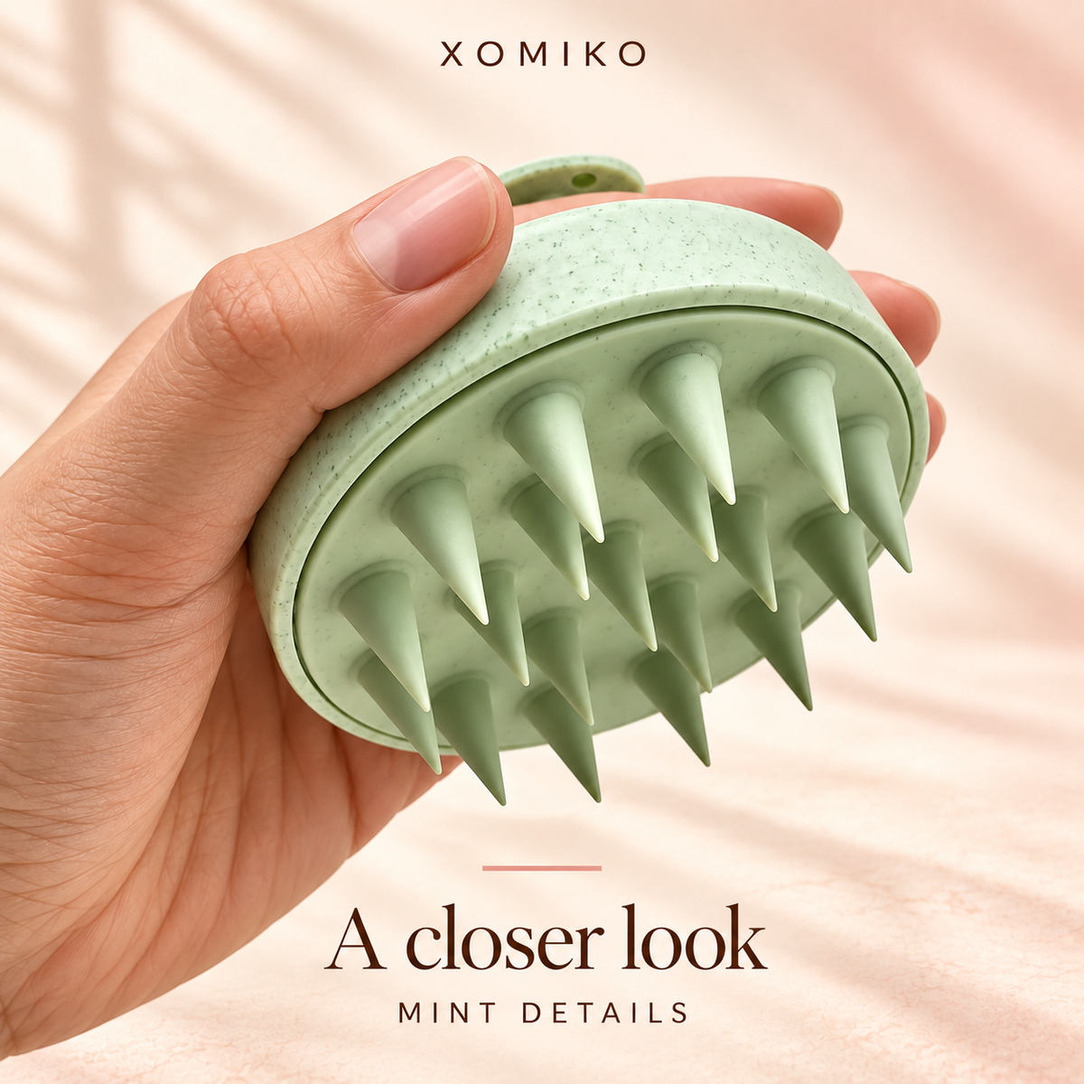 Xomiko Silicone Scalp Brush — Shampoo & Massage Brush