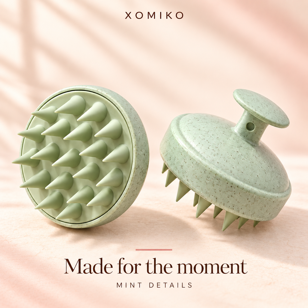Xomiko Silicone Scalp Brush — Shampoo & Massage Brush
