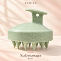 Xomiko silicone scalp brush for shampooing and scalp massage